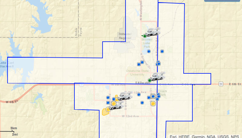 Stillwater Power Outage Map